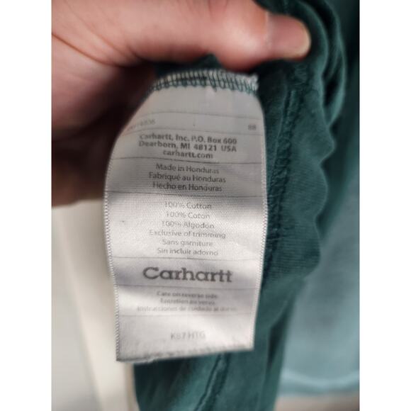 Vintage Y2K Carhartt Cut off tank men's large - Picture 4 of 4